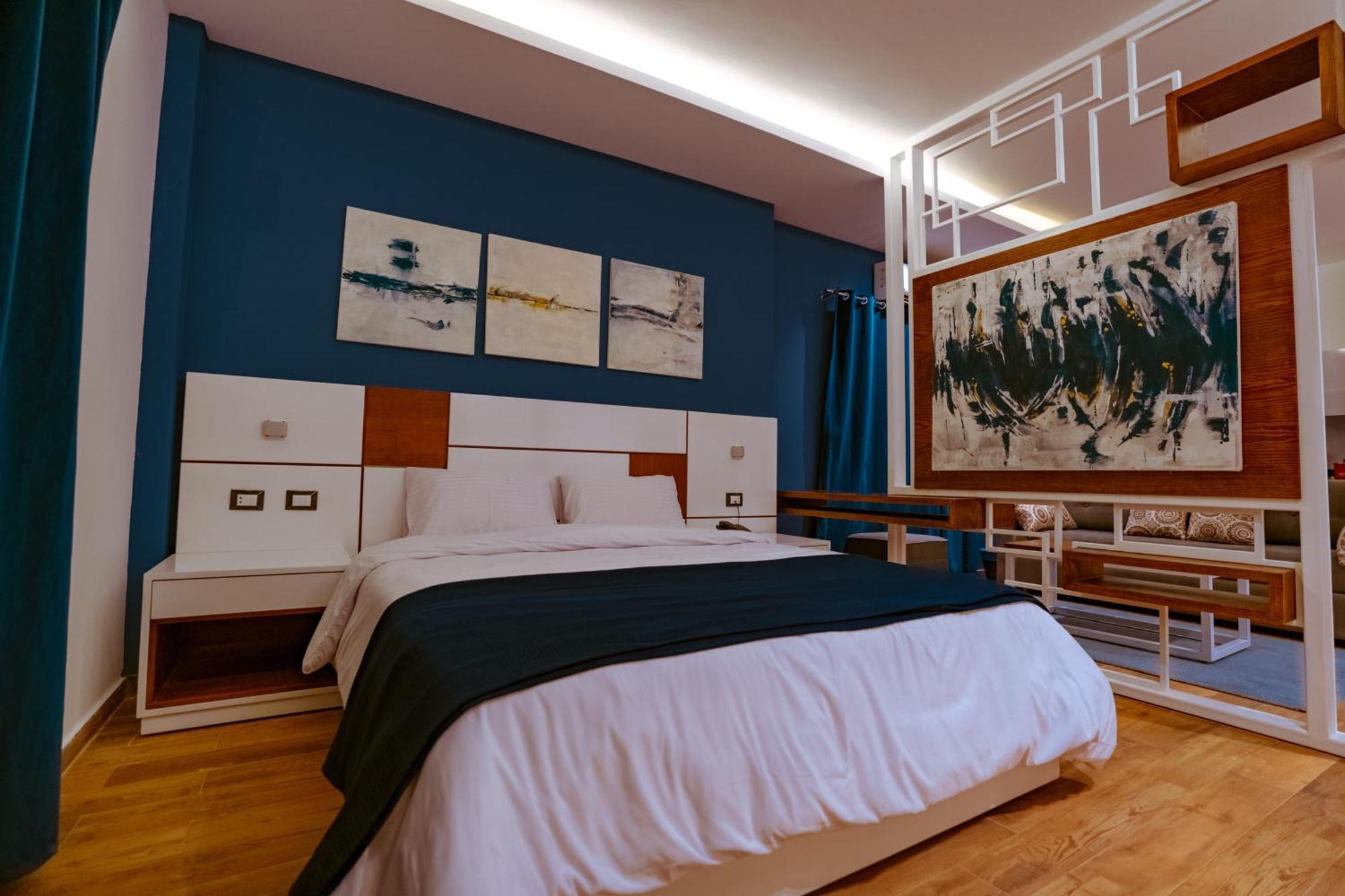 Apartment mit 1 Schlafzimmer, Balkon und Stadtblick